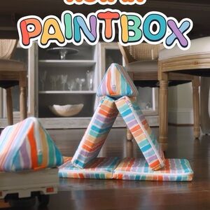 Colorful Striped Play Blocks